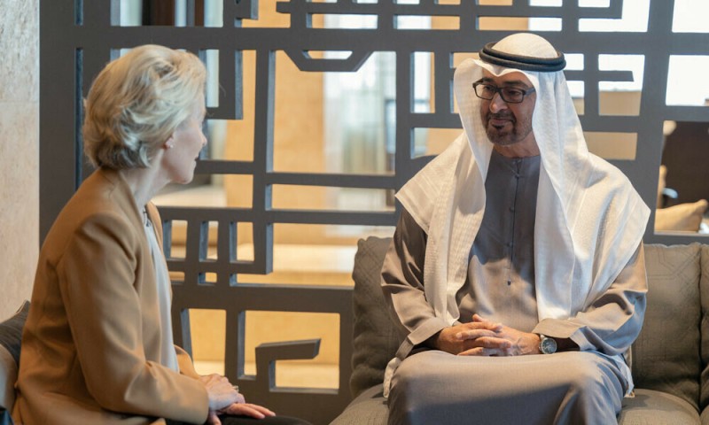 EU Chief Visits UAE To Talk Russia Sanctions Ahead Of COP28