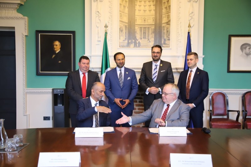 Global Council for Tolerance and Peace signs cooperation agreement with Irish Lower House of Parliament