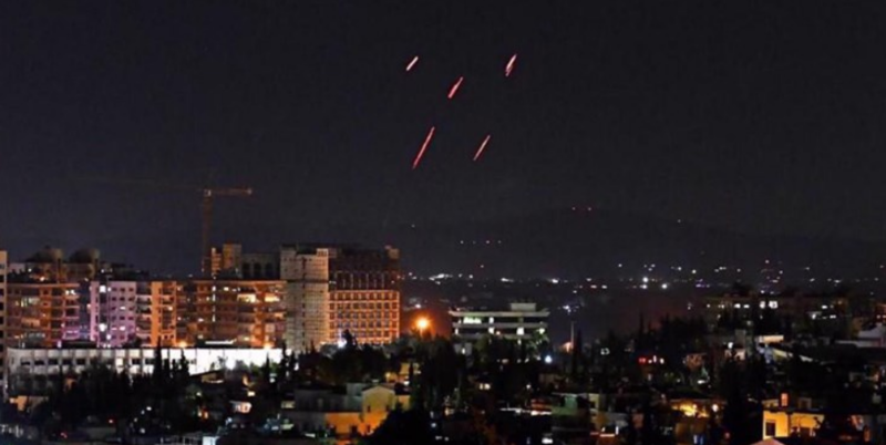 Israel launches fresh missile attack on targets near Syrian capital