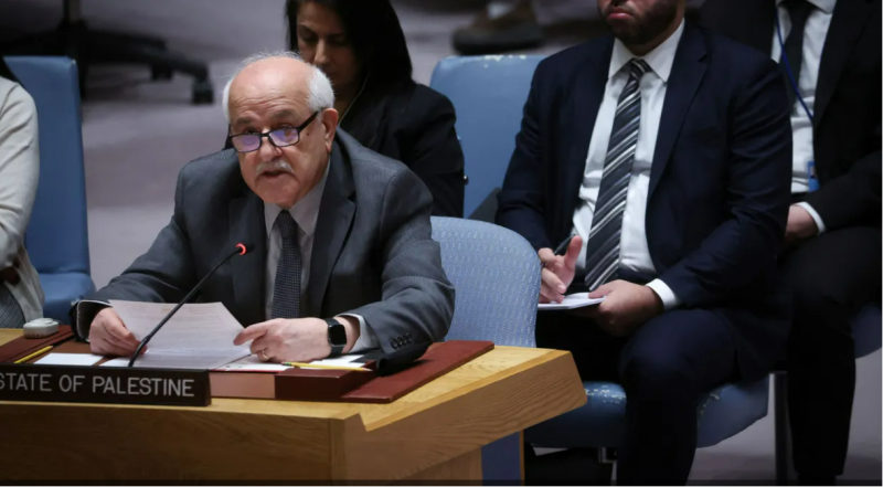 سفير فلسطين بالأمم المتحدة: مجلس الأمن يجب أن يقول طفح الكيل